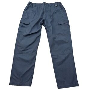 CQR TLP106 Ripstop Flex Tactical Pants Navy Blue Men's 42x34 Workwear Utility